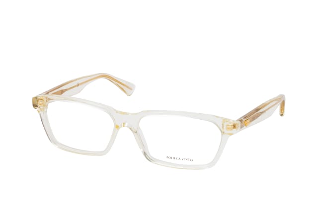 Bottega Veneta BV 1098O 004, including lenses, RECTANGLE Glasses, FEMALE