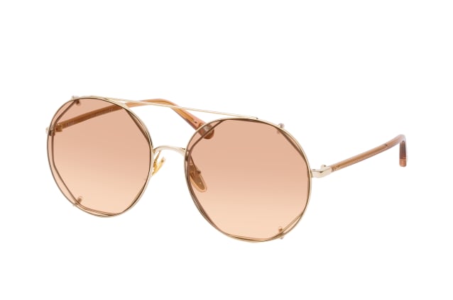 Chloé CH 0041S 003, ROUND Sunglasses, FEMALE