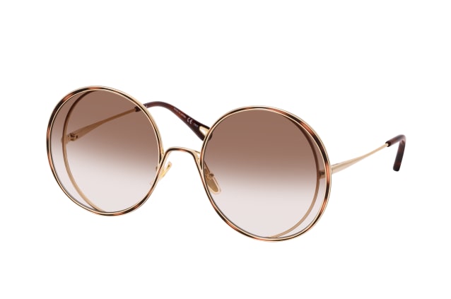 Chloé CH 0037S 001, ROUND Sunglasses, FEMALE
