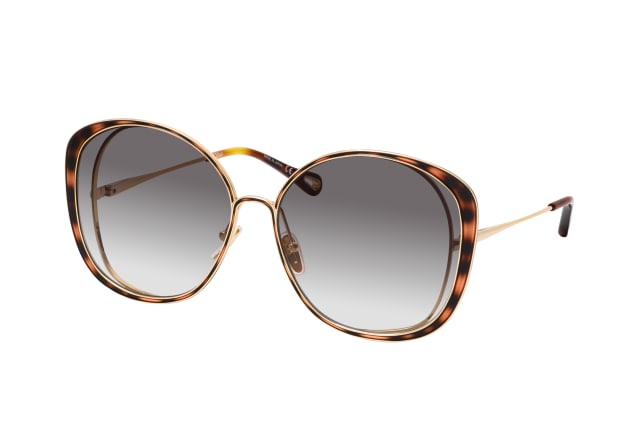 Chloé CH 0036S 001, ROUND Sunglasses, FEMALE