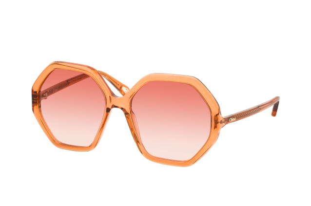 Chloé CH 0008S 001, ROUND Sunglasses, FEMALE