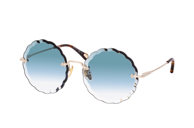 Chloé CH 0047S 002, ROUND Sunglasses, FEMALE