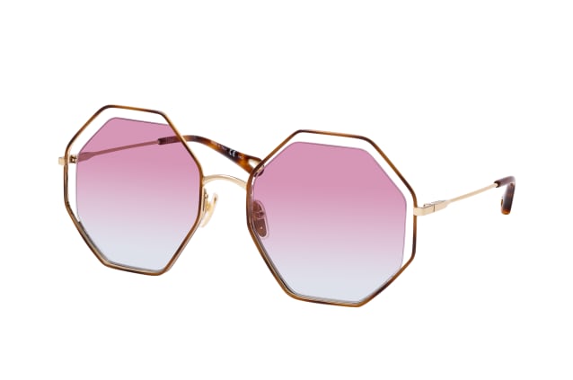 Chloé CH 0046S 003, ROUND Sunglasses, FEMALE