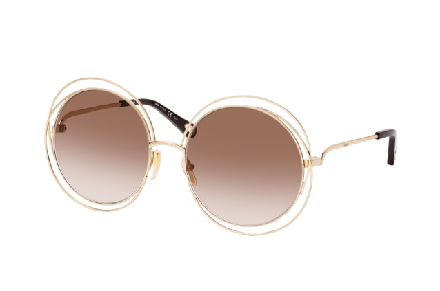 Chloé CH 0045S 004, ROUND Sunglasses, FEMALE