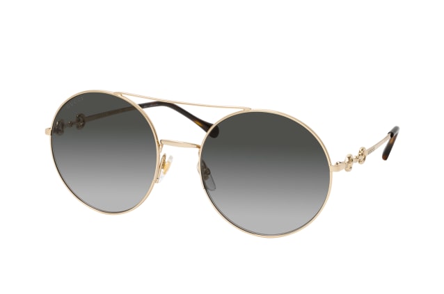 Gucci GG 0878S 001, ROUND Sunglasses, FEMALE