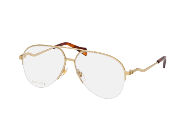 Gucci GG 0971O 001, including lenses, AVIATOR Glasses, FEMALE