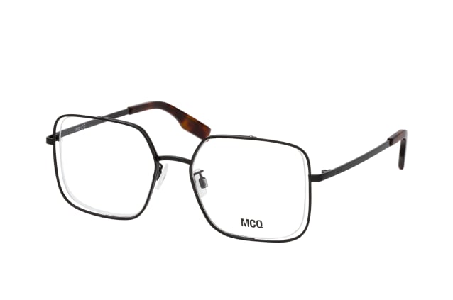 McQ MQ 0318O 002, including lenses, SQUARE Glasses, FEMALE