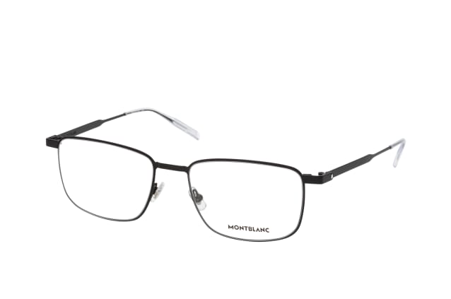 MONTBLANC MB 0146O 004, including lenses, RECTANGLE Glasses, MALE