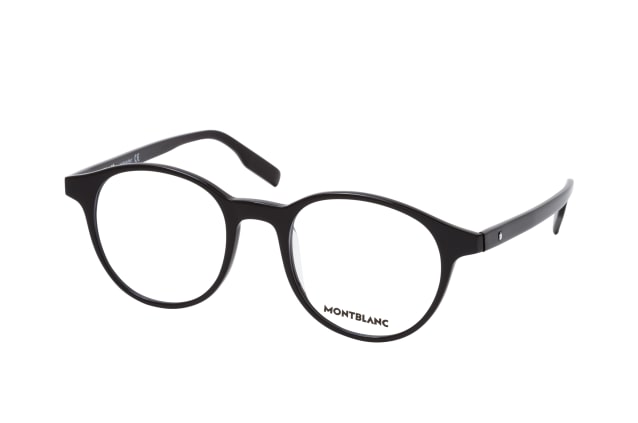 MONTBLANC MB 0154O 001, including lenses, ROUND Glasses, MALE