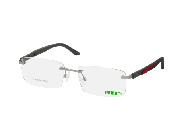 Puma PU 0330O 002, including lenses, RECTANGLE Glasses, MALE