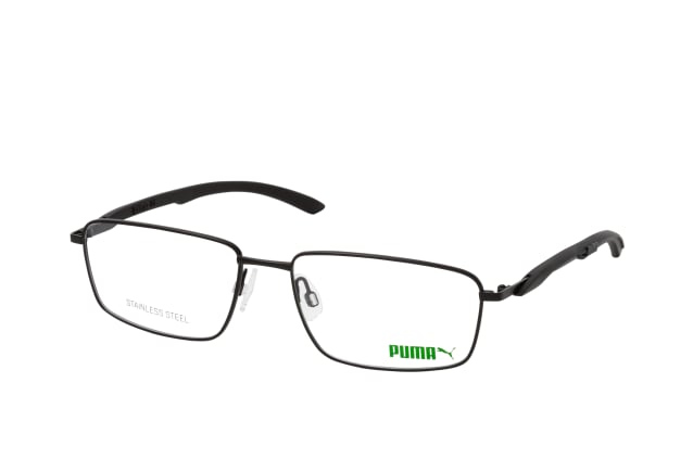 Puma PU 0340O 001, including lenses, RECTANGLE Glasses, MALE