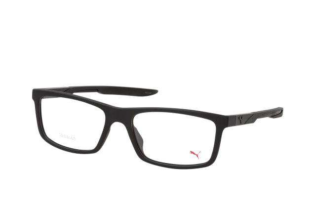 Puma PU 0343O 001, including lenses, RECTANGLE Glasses, MALE