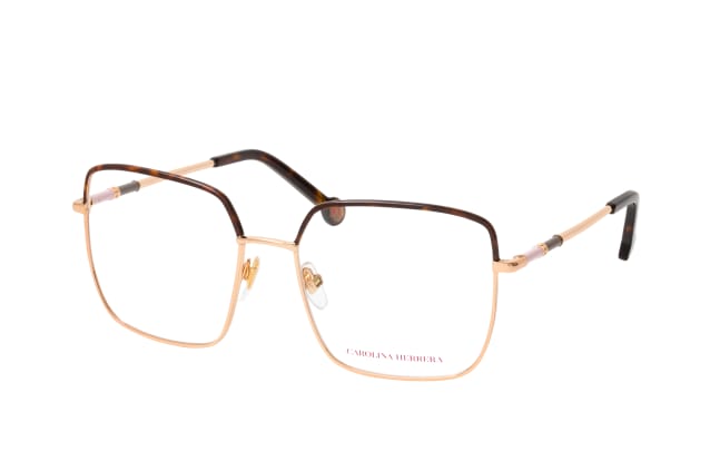 Carolina Herrera VHE 178 8MZ, including lenses, SQUARE Glasses, FEMALE