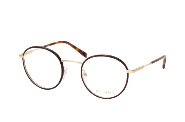 Escada VESC 57 393, including lenses, ROUND Glasses, FEMALE