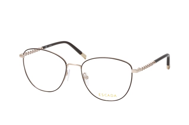 Escada VESC 61 SNA, including lenses, ROUND Glasses, FEMALE