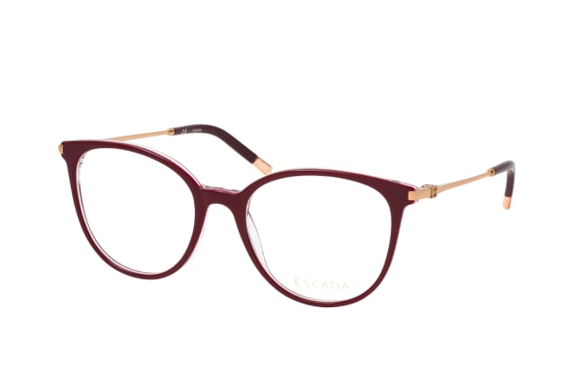Escada VESC 64 U78, including lenses, ROUND Glasses, FEMALE