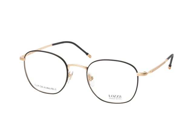lozza bergamo 1 vl 2387 302, including lenses, square glasses, male