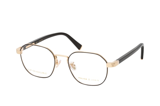 Police Lewis 28 VPLD 54 301, including lenses, SQUARE Glasses, MALE