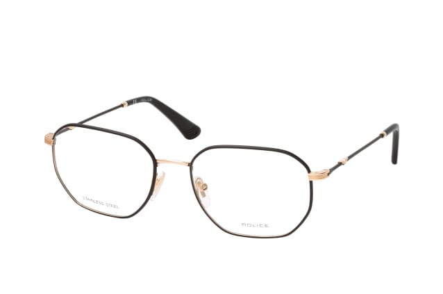 Police Origins Lite 8 VPLD 01 302, including lenses, SQUARE Glasses, MALE
