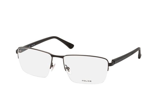 Police Zenith 4 VPLD 10 K56, including lenses, RECTANGLE Glasses, MALE