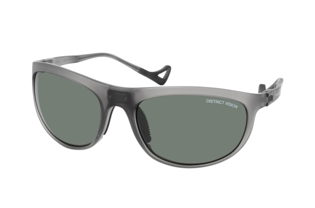 District Vision TAKEYOSHI Grey Pol, SQUARE Sunglasses, UNISEX, polarised