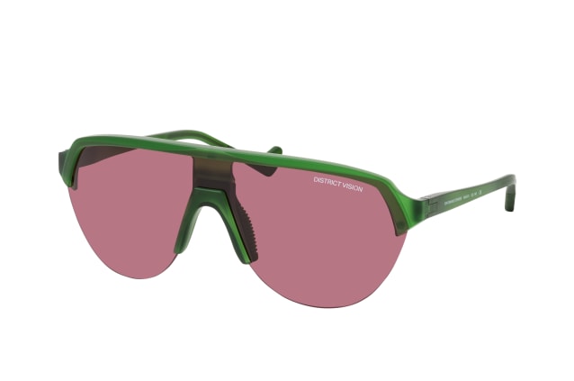 District Vision NAGATA Green-Rose, SINGLELENS Sunglasses, MALE