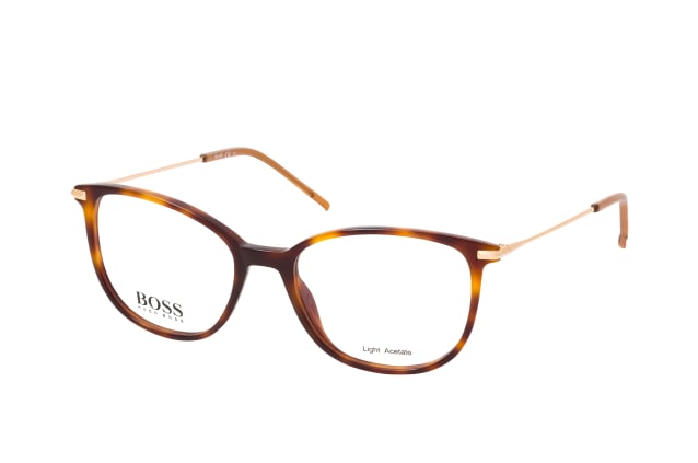 BOSS BOSS 1275 086 small, including lenses, SQUARE Glasses, FEMALE