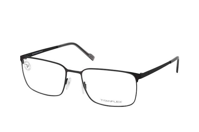 TITANFLEX 820855 13, including lenses, RECTANGLE Glasses, MALE