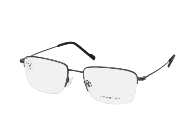 TITANFLEX 820862 31, including lenses, SQUARE Glasses, MALE