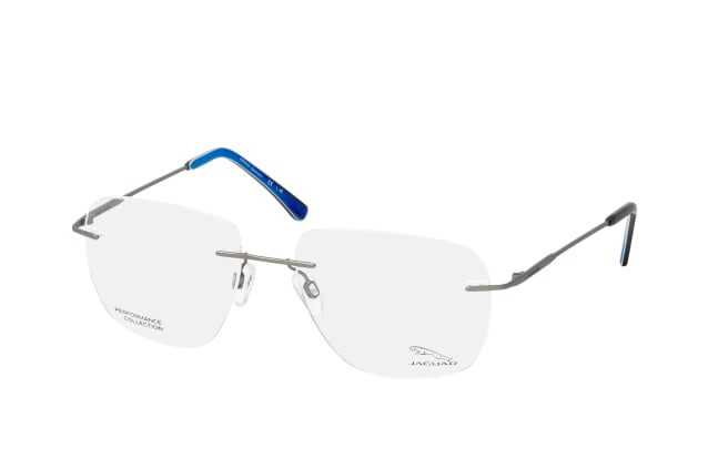 Jaguar 33837 6500, including lenses, SQUARE Glasses, MALE