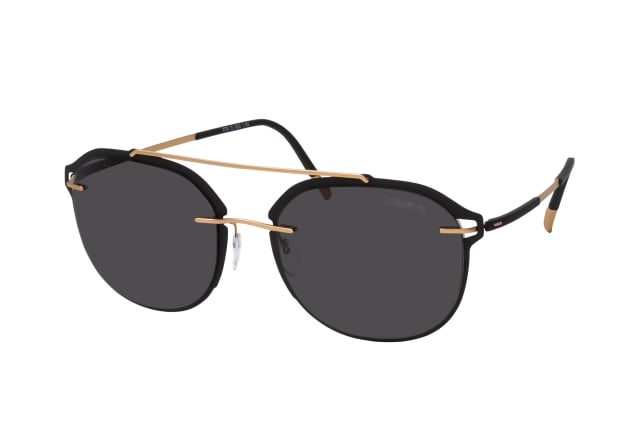 Silhouette ACCENT SHADES 8730 9030, ROUND Sunglasses, MALE, polarised