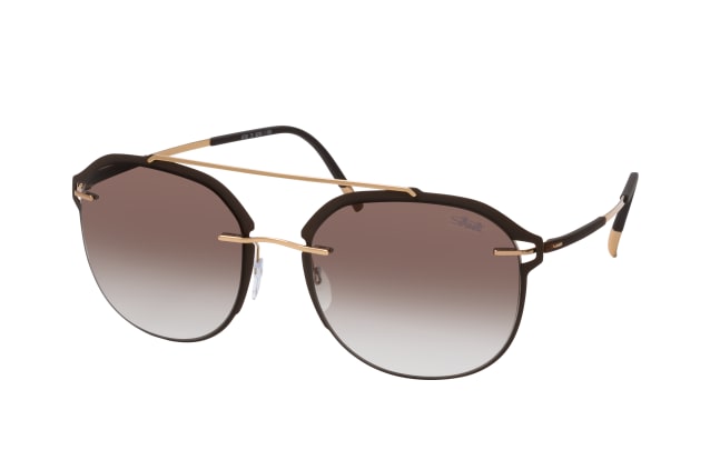 Silhouette ACCENT SHADES 8730 9230, ROUND Sunglasses, MALE