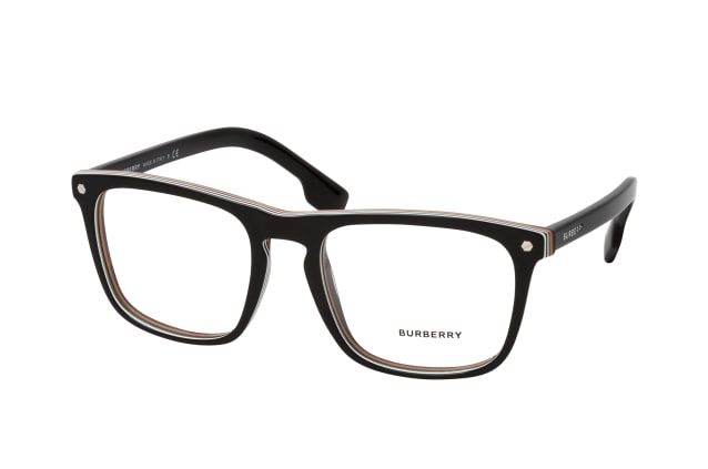Burberry BE 2340 3798, including lenses, SQUARE Glasses, MALE