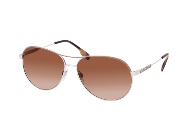 Burberry Tara BE 3122 100513, AVIATOR Sunglasses, FEMALE Burberry Tara BE 3122 100513, AVIATOR Sunglasses, FEMALE