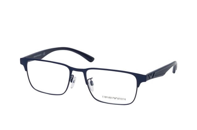 Emporio Armani EA 1121 3019, including lenses, RECTANGLE Glasses, MALE