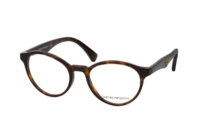 Emporio Armani EA 3176 5234, including lenses, ROUND Glasses, FEMALE