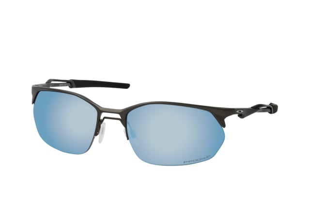 Oakley Wire Tap OO 4145 06, RECTANGLE Sunglasses, MALE, polarised