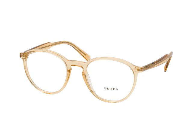 Prada PR 13TV 01N1O1, including lenses, ROUND Glasses, MALE