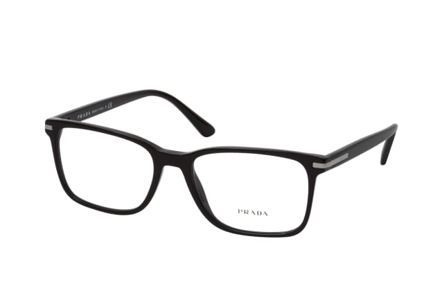 Prada PR 14WV 1AB1O1, including lenses, SQUARE Glasses, MALE
