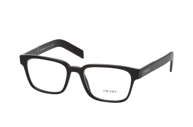Prada PR 15WV 1AB1O1, including lenses, SQUARE Glasses, MALE