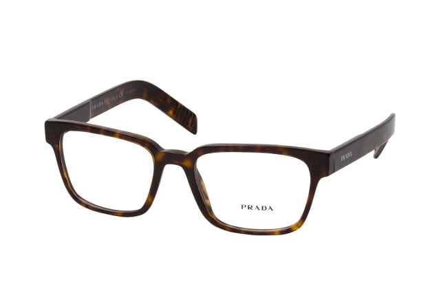 Prada PR 15WV 2AU1O1, including lenses, SQUARE Glasses, MALE