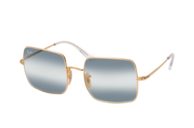 Ray-Ban Square RB 1971 001/GA, SQUARE Sunglasses, FEMALE, available with prescription