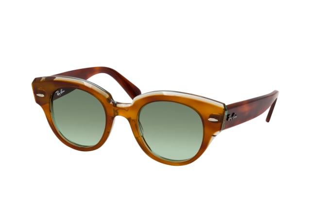 Ray-Ban Roundabout RB 2192 1325BH, ROUND Sunglasses, FEMALE