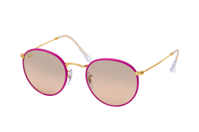 Ray-Ban Round Full RB 3447JM 91963E, ROUND Sunglasses, MALE, available with prescription