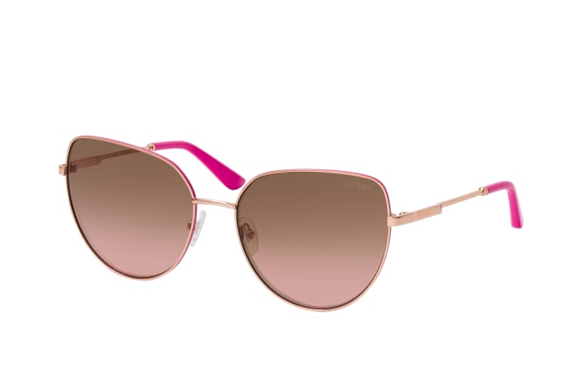 Guess GU 7784 28G, ROUND Sunglasses, FEMALE
