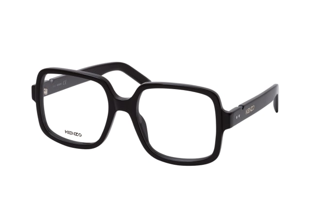 Kenzo KZ 50123 I 001, including lenses, SQUARE Glasses, FEMALE