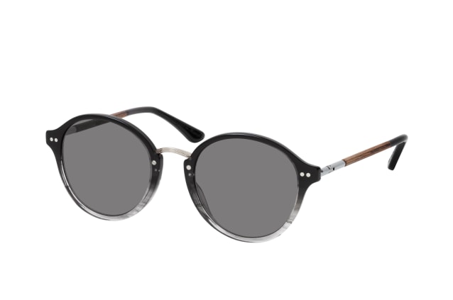 WOOD FELLAS Etic 11715 6866, ROUND Sunglasses, UNISEX, available with prescription