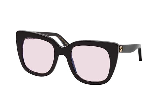 Gucci GG 0163S 009, BUTTERFLY Sunglasses, FEMALE, available with prescription
