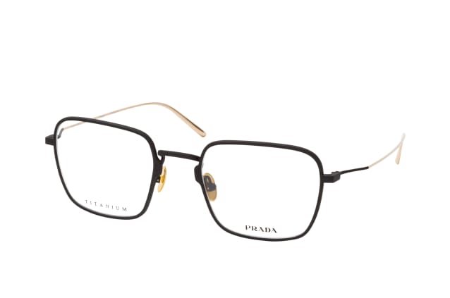 Prada PR 51YV 04Q1O1, including lenses, SQUARE Glasses, FEMALE