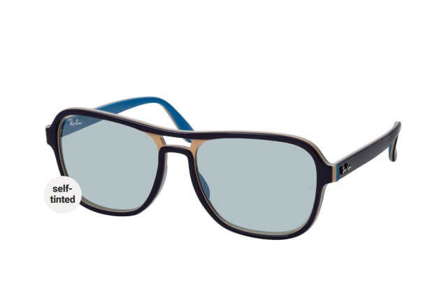 Ray-Ban State Side RB 4356 6546W3, SQUARE Sunglasses, UNISEX, available with prescription